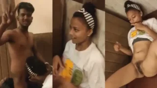 Desi Teen Girl with Her Two Friends one of Them Fucking Video HD